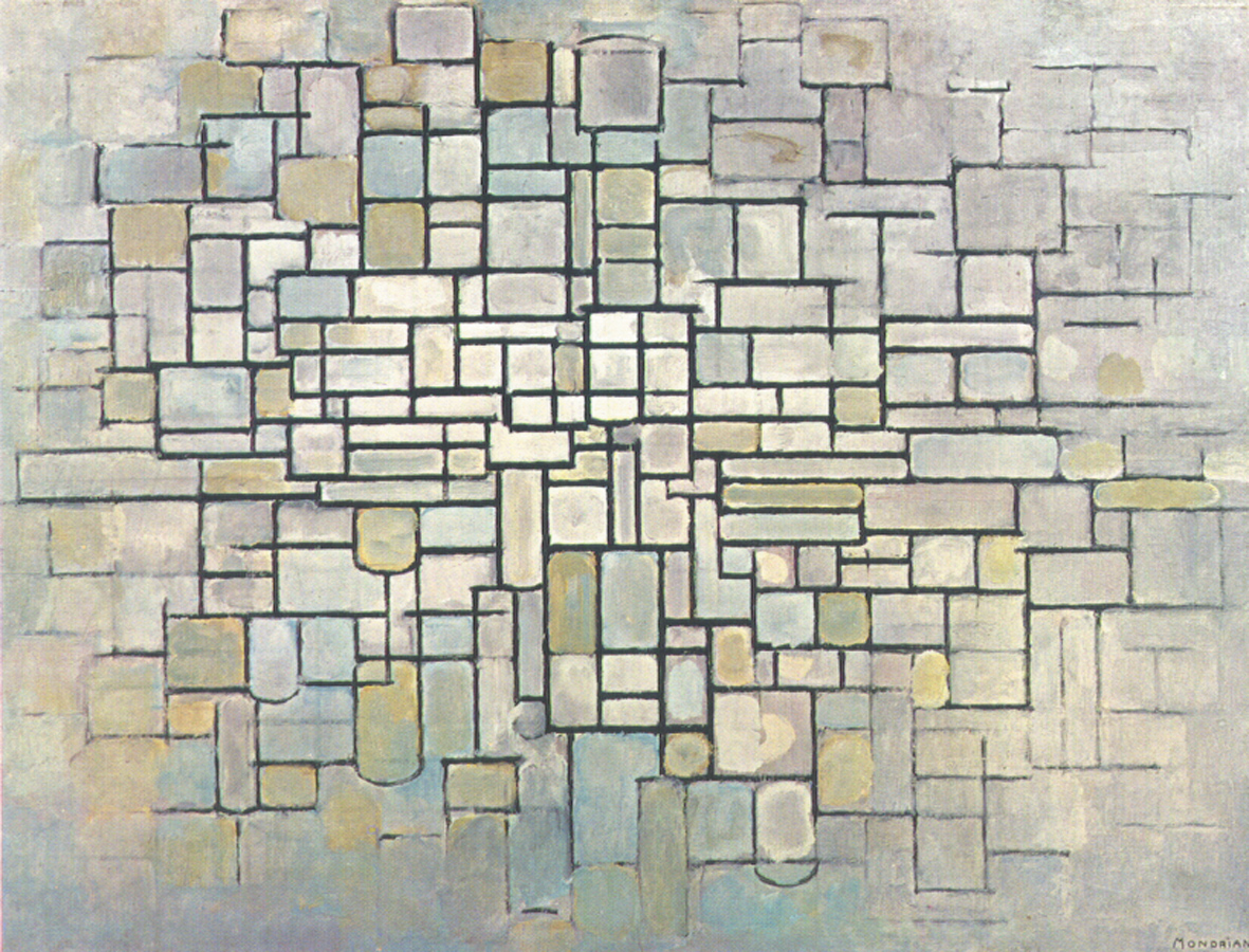 Composition II, 1913, Piet Mondrian