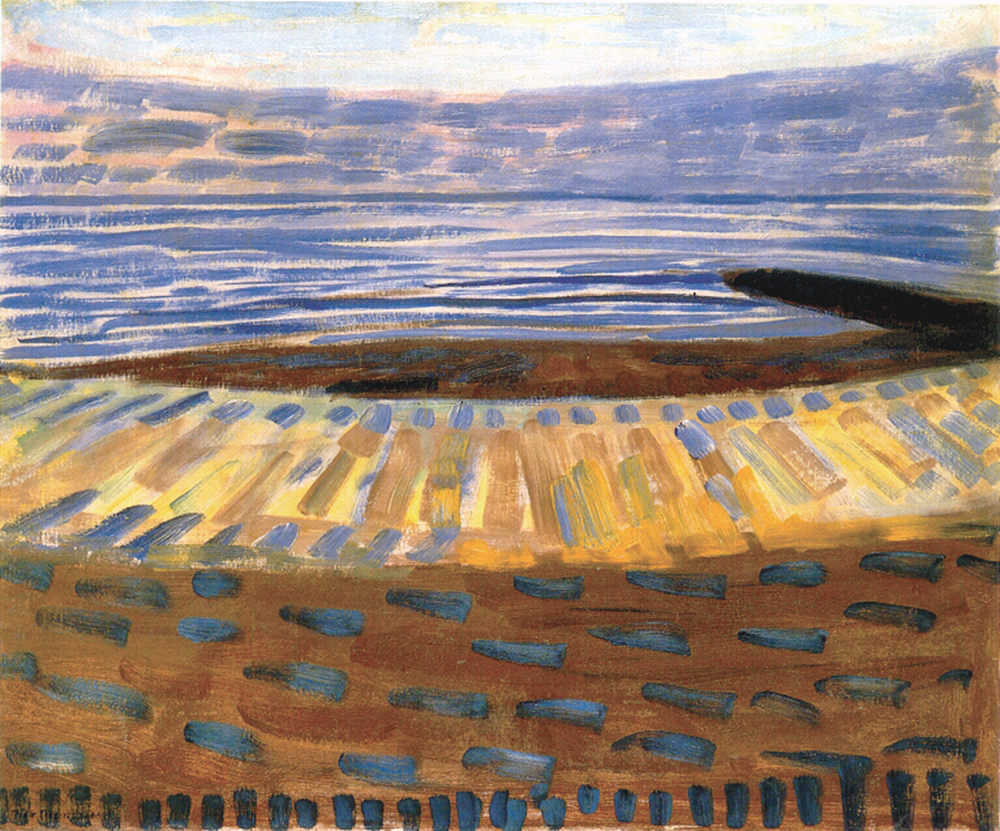 Sea after Sunset, 1909, Piet Mondrian