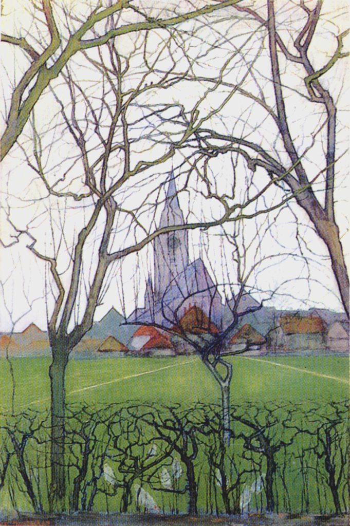 St. Jacob's Church, c. 1898, Piet Mondrian