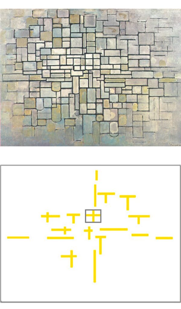 Composition II, 1913, Piet Mondrian