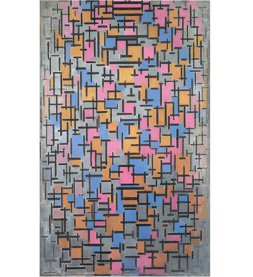Composition, 1916, Piet Mondrian