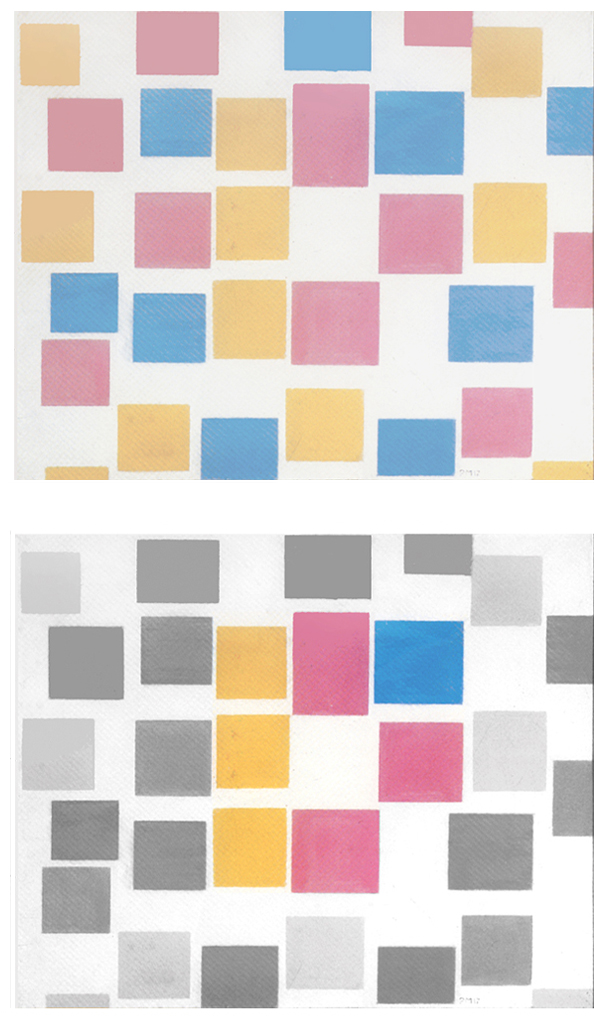 Composition with Color Planes 2, 1917, Piet Mondrian