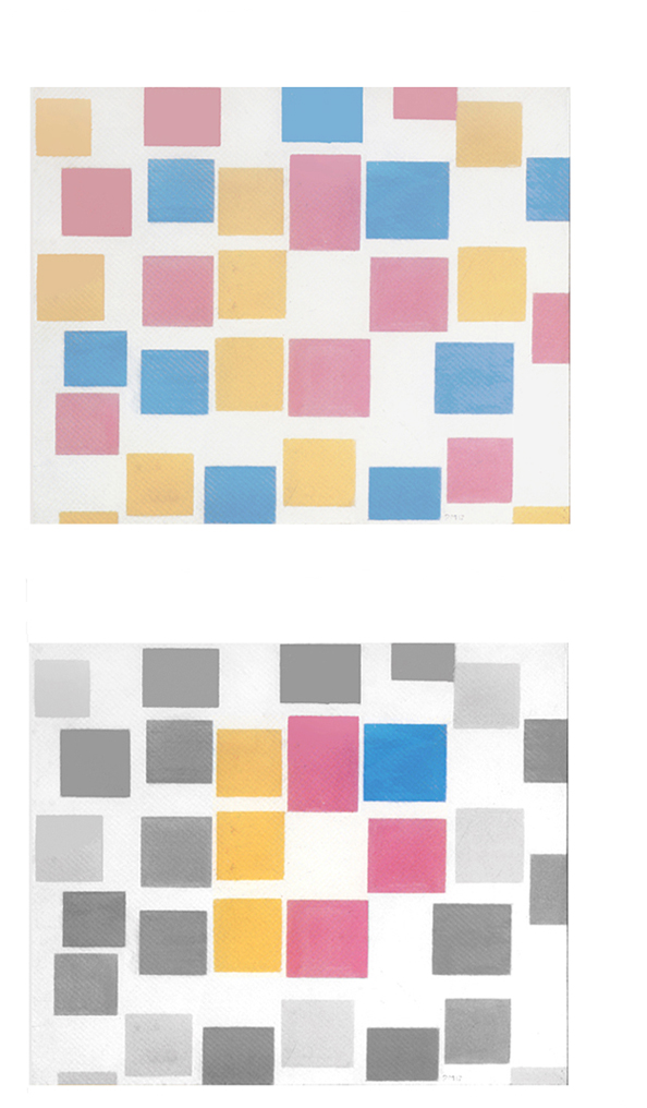 Composition with Color Planes 2, 1917, Piet Mondrian