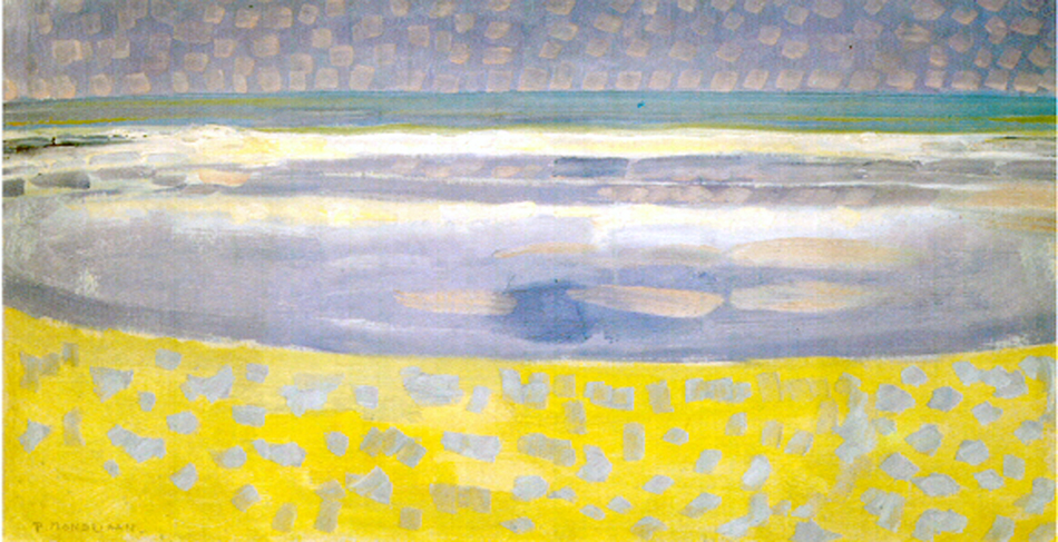 Sea Towards Sunset, 1909, Piet Mondrian