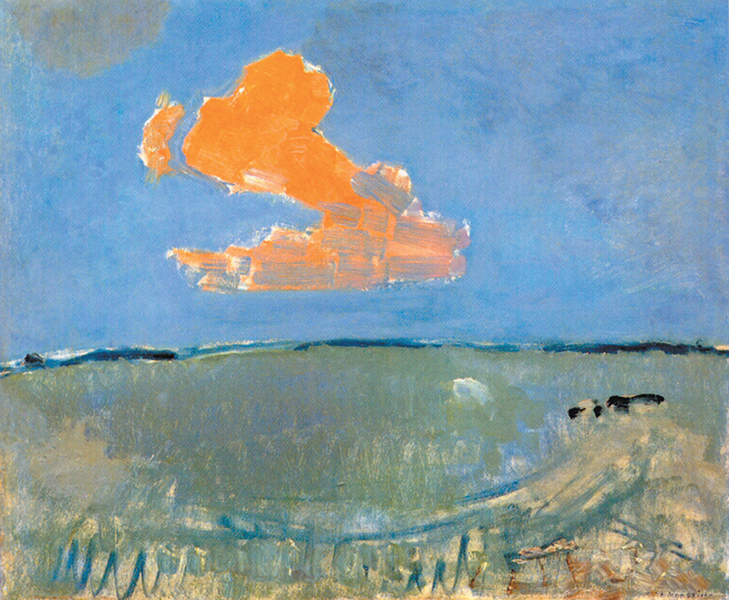 The Red Cloud, 1907, Piet Mondrian