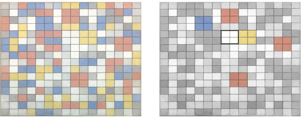 Checkerboard with Light Colors, 1919, Piet Mondrian