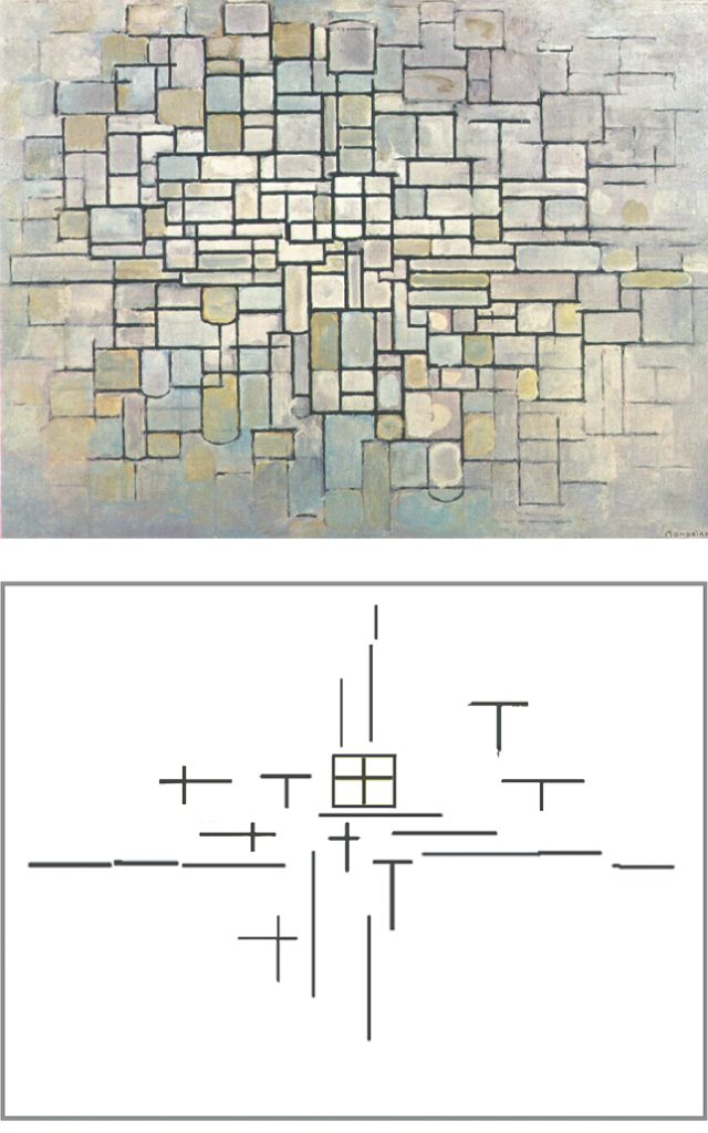 Composition II, 1913, Piet Mondrian