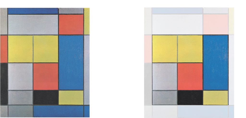 Composition B, 1920, Piet Mondrian