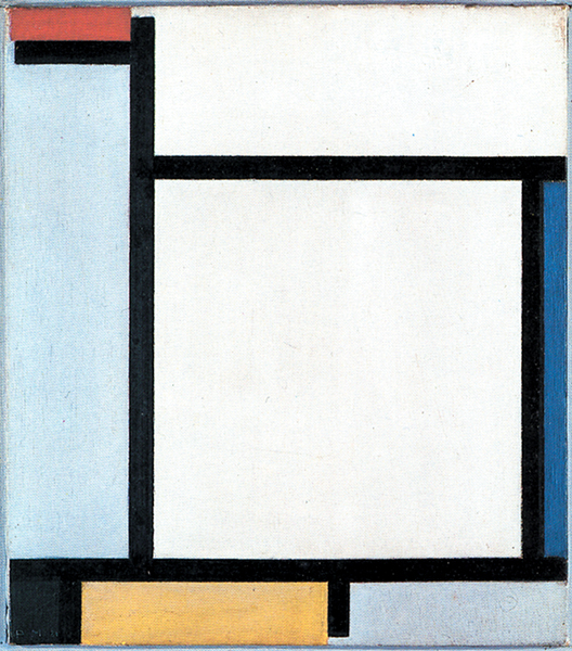 Composition with Red, Blue, Black, Yellow and Gray, 1921, Piet Mondrian
