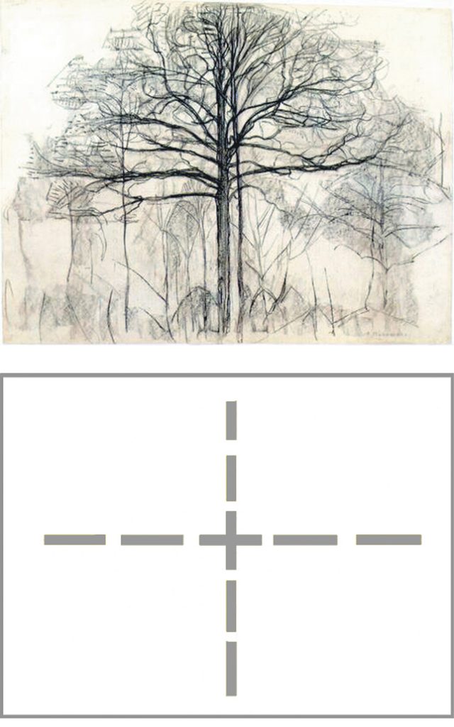 Study of Trees 1, 1912, Piet Mondrian