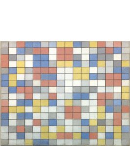 Checkerboard Composition with Light Colors, 1919, Piet Mondrian