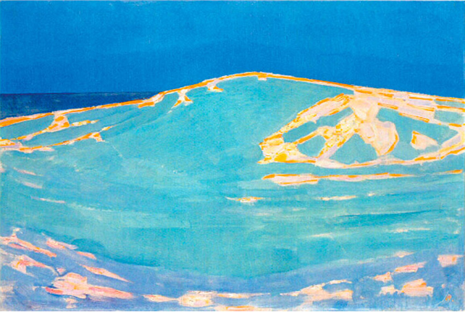 Dunes near Domburg, 1910, Piet Mondrian