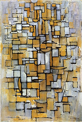 Tableau N. 1, 1913, Piet Mondrian
