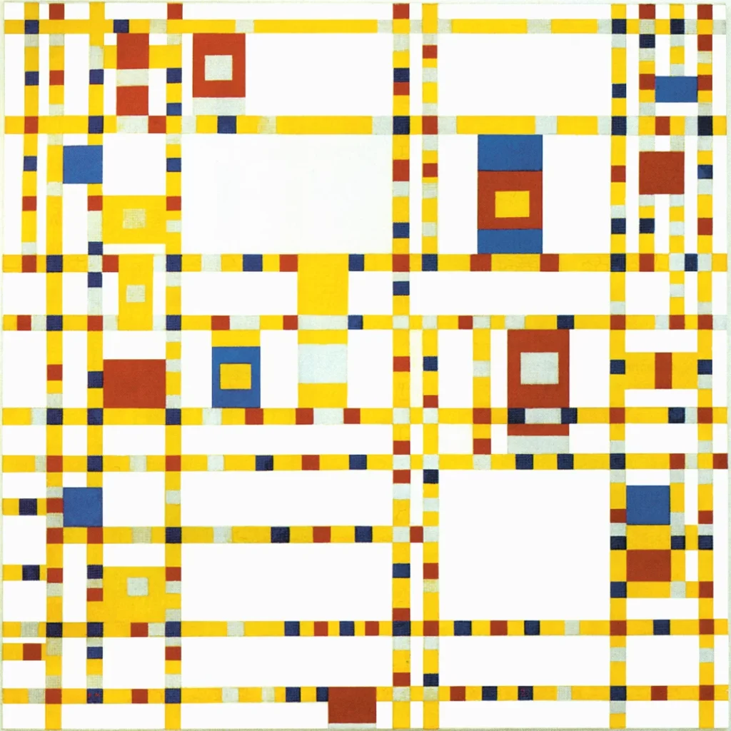 Neoplasticism, Piet Mondrian, Broadway Boogie Woogie, 1942-43